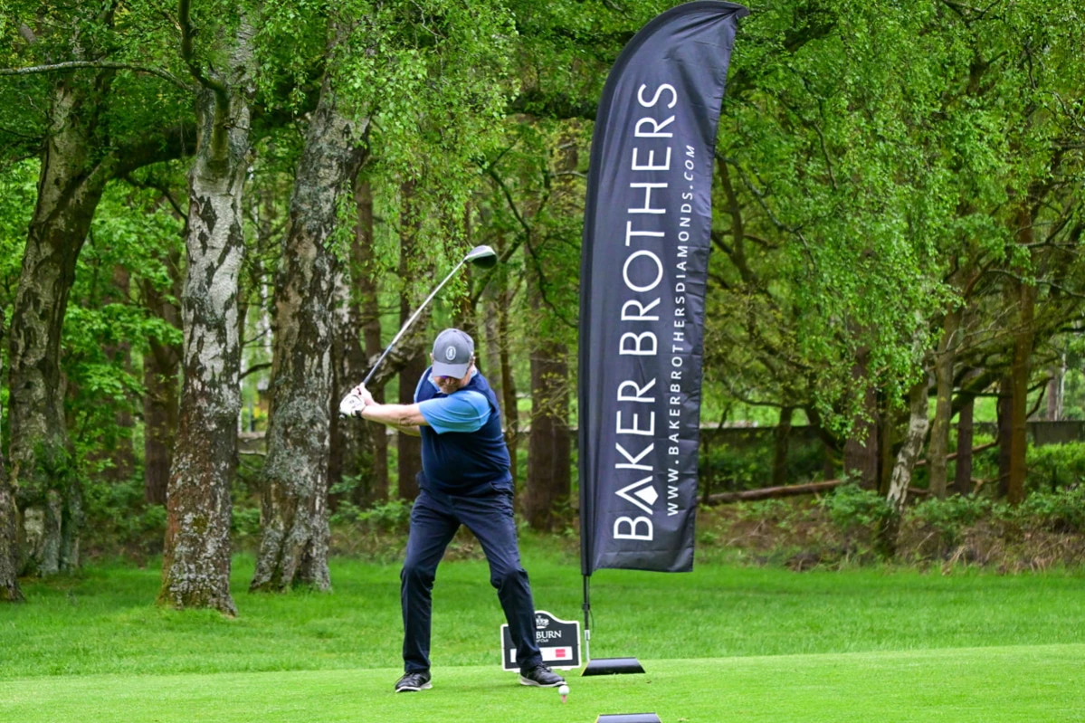 Baker Brothers joined forces with Racing Welfare on May 7th at Woburn Golf Club