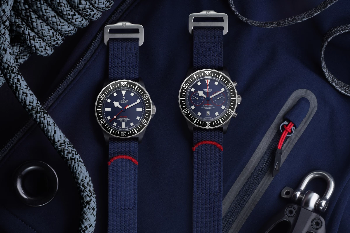 The New Tudor Pelagos FXD and Pelagos FXD Chrono 'Alinghi Red Bull Racing Edition' watches