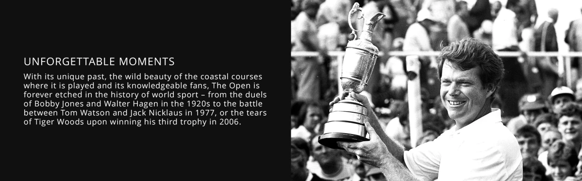 Unforgettable moments at The Open