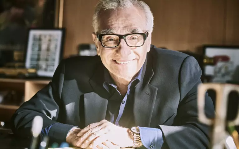 American filmmaker Martin Scorsese