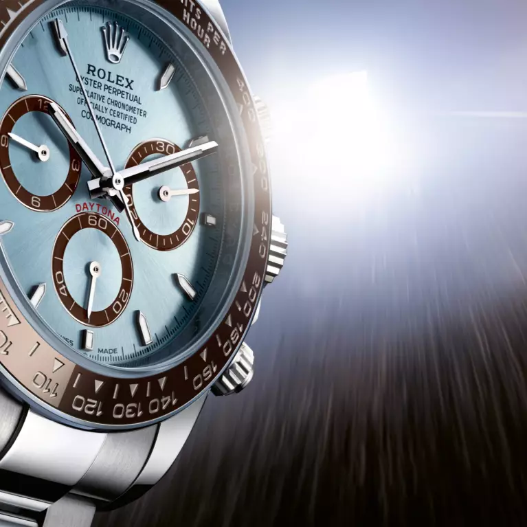 The Rolex Oyster Perpetual Cosmograph Daytona dial