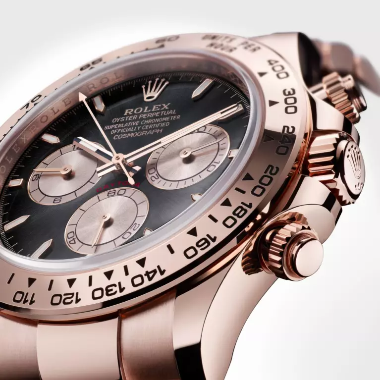 The Rolex Oyster Perpetual Cosmograph Daytona dial