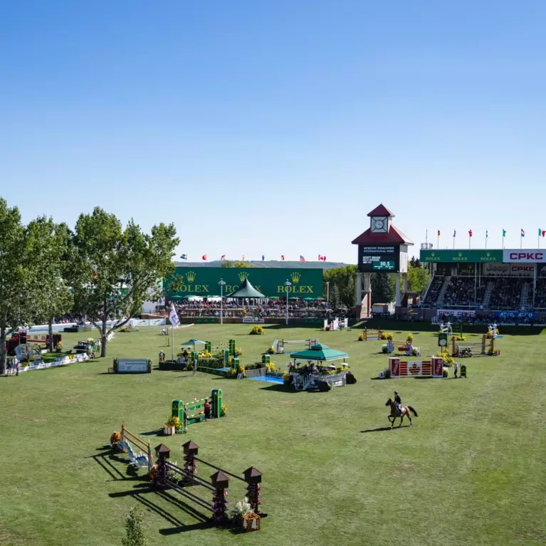 The CSIO Spruce Meadows ‘Masters’ Tournament staged in Calgary, Canada.