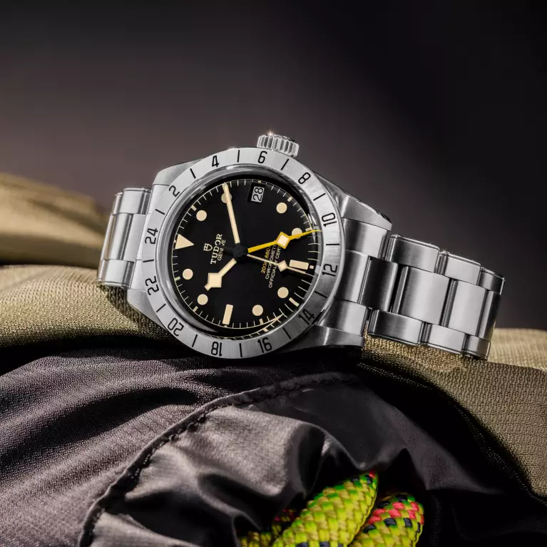 The Black Bay Pro on a steel bracelet now available at Baker Brothers Diamonds.