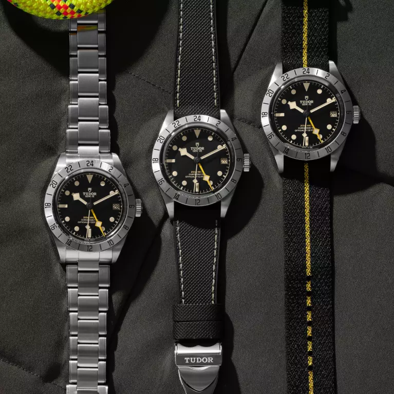 The TUDOR Black Bay Pro on a variety of straps/bracelet - explore the new releases.