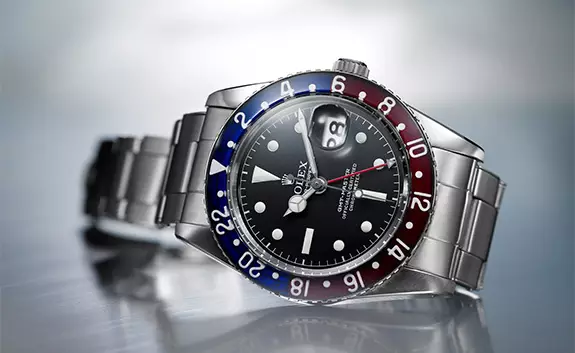The cosmopolitan watch - Rolex GMT Master II