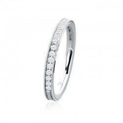 Christian Bauer Platinum Diamond 2.5mm Wedding Ring