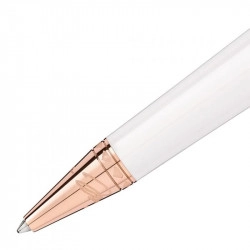 Montblanc Muses Marilyn Monroe White Pearl Ballpoint Pen Close Up