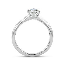 Athena Platinum 0.50ct Brilliant Cut Diamond Solitaire Ring