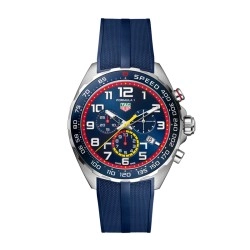 TAG Heuer Formula 1 X Red Bull Racing Blue Dial Strap Watch - 43mm
