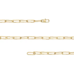 Gucci Link to Love Yellow Gold Bracelet clasp
