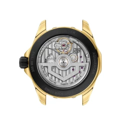 TAG Heuer Aquaracer Professional 200 40mm Yellow Gold see through caseback