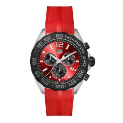 TAG Heuer Formula 1 Quartz Red Dial Watch - 43mm