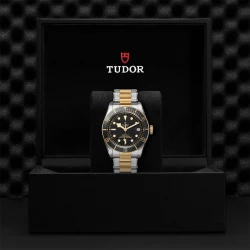 TUDOR Black Bay S&G 41mm Black Dial Watch in presentation box