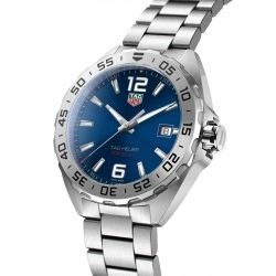 TAG Heuer Formula 1 41mm Blue Dial angled