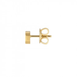 Gucci 18ct Yellow Gold Interlocking Collection Stud Earrings