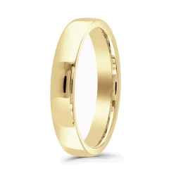 18ct Yellow Gold 3mm Plain Wedding Ring