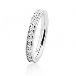 Christian Bauer 3.1mm Platinum & 0.36ct Diamond Wedding Ring