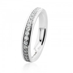 Platinum Christian Bauer 3.5mm 0.24ct Diamond Band Ring