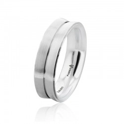 Christian Bauer 6.5mm Palladium Concave Wedding Ring