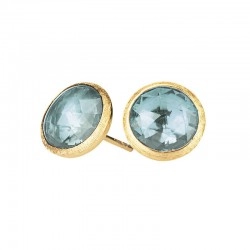 Marco Bicego Jaipur Blue Topaz Stud Earrings