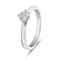 Athena Platinum 0.42ct Diamond Ring