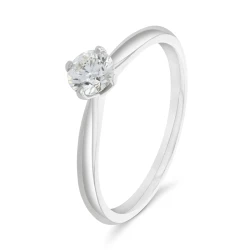 Athena Platinum & 0.37ct Diamond Solitaire Ring
