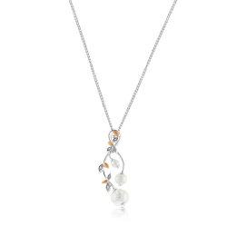 Clogau Lily of the Valley Pearl Pendant