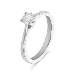 Grace Platinum & 0.40ct Diamond Engagement Ring