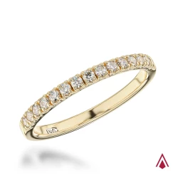 Skye Eternity 18ct Yellow Gold 0.33ct Diamond Wedding Ring