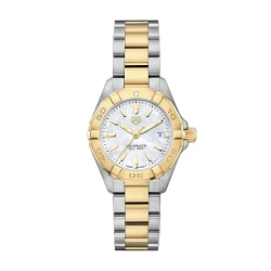TAG Heuer Aquaracer 27mm White Mother of Pearl Dial Watch