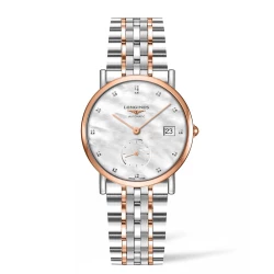 THE LONGINES ELEGANT COLLECTION Automatic Mother-of-Pearl Dial Watch - 34.5mm