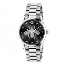 Gucci G-Timeless 38mm Black Bee Dial