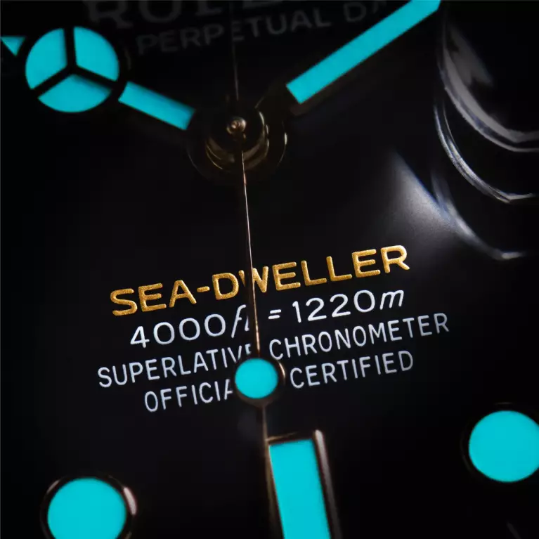 Rolex Sea-Dweller dial