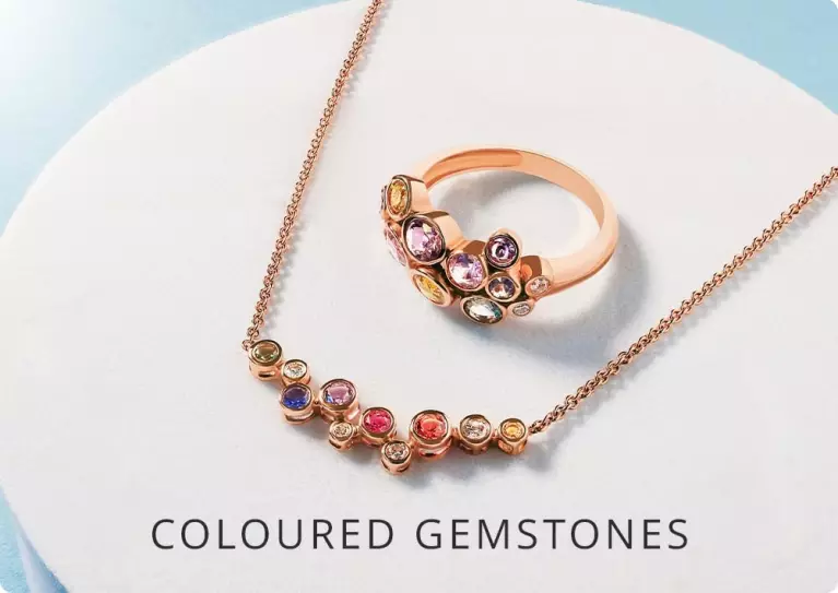 Coloured Gemstone Jewellery at Baker Brothers Diamonds