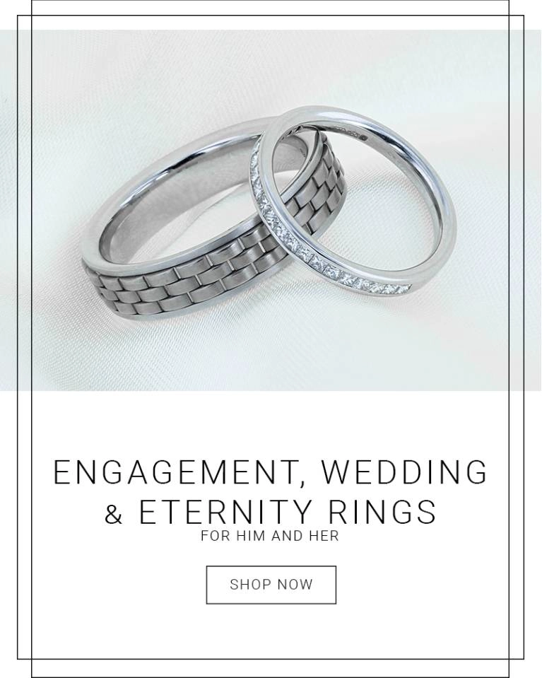 Explore our engagement, wedding and eternity rings