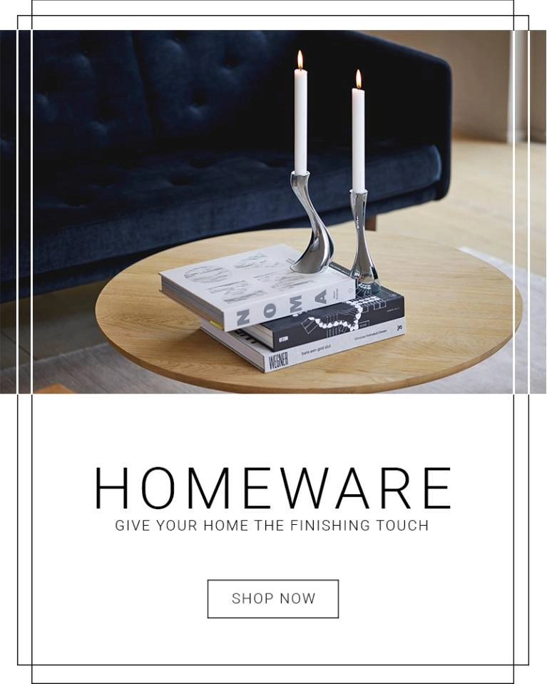 Georg Jensen homeware items that give a living space the final touch