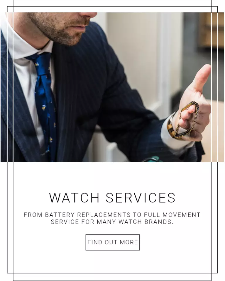 Keep your watch ticking with our watch repair services