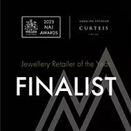 National Association of Jewellers - jewellery Retailer of the Year Finalist 2023