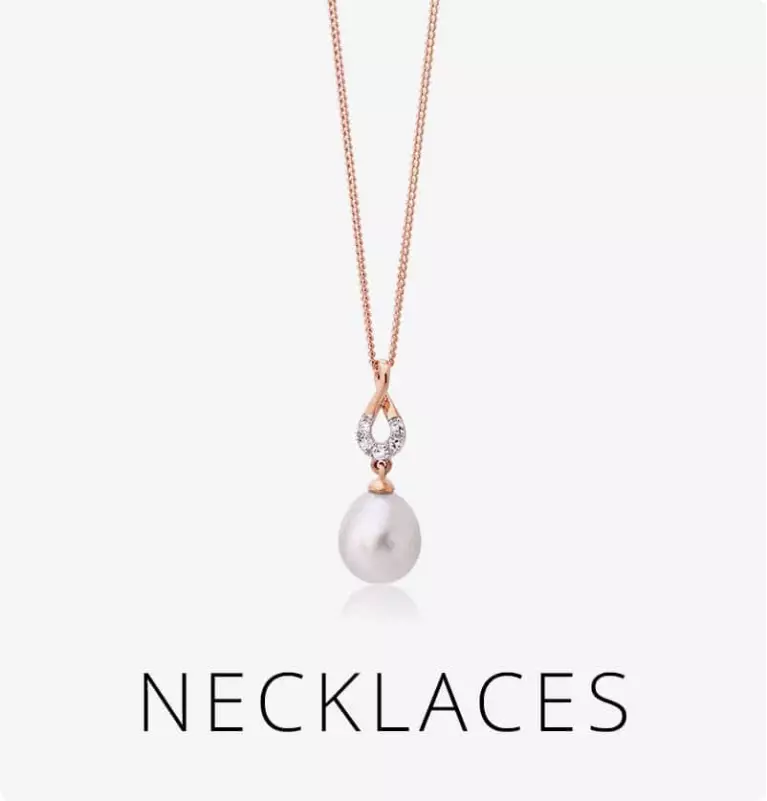Necklaces on special offer at Baker Brothers Diamonds