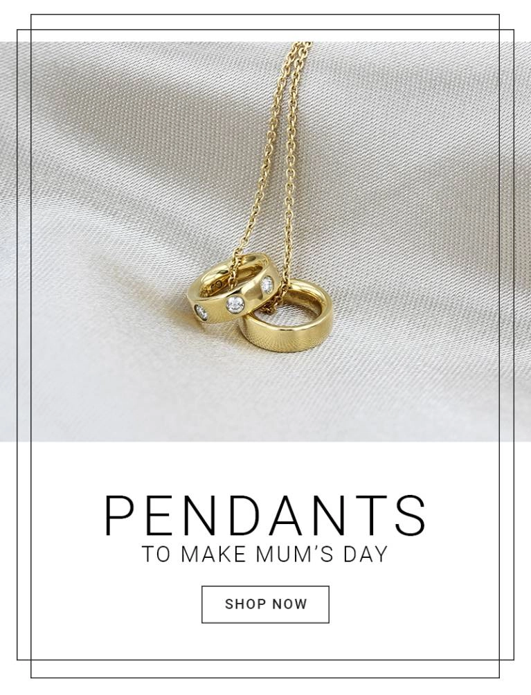 Mother's Day pendants at Baker Brothers Diamonds