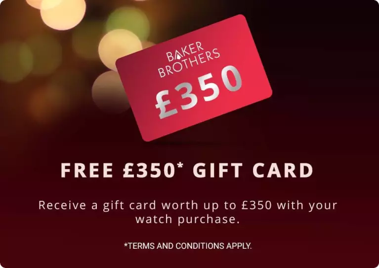 Receive a free gift card worth up to £350