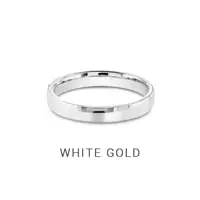 White gold wedding rings