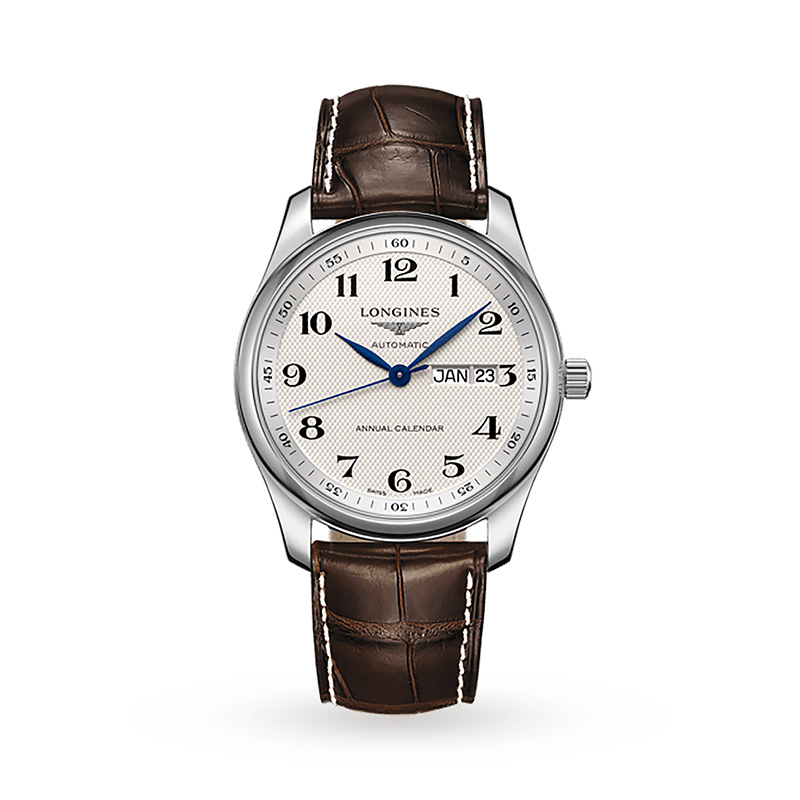 Longines Gents Master Collection Silver Dial Watch - 40mm