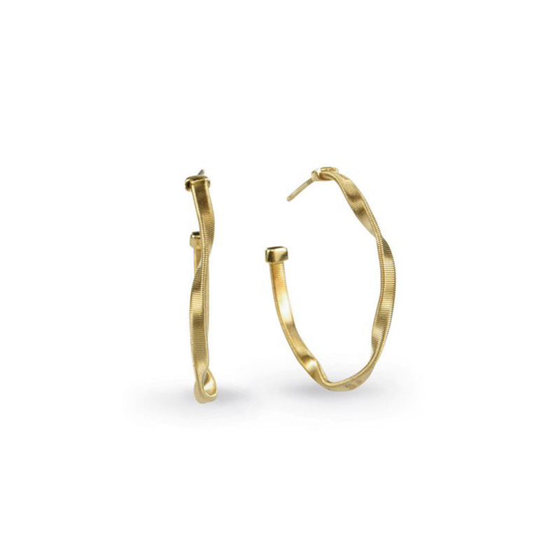 Marco Bicego 18ct Yellow Gold Marrakech Small Hoop Earrings