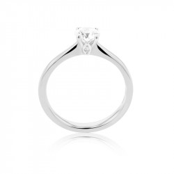 Alecia Collection Platinum & Diamond Ring - 0.45ct