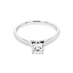 Alecia Collection Platinum & Diamond Ring - 0.55ct