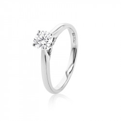Alecia Collection Platinum & Diamond Ring - 0.55ct