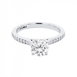Sienna Platinum & Diamond Solitaire Ring - 1.00ct