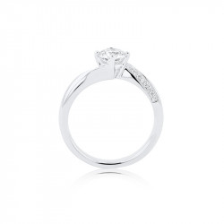 Annie Collection Platinum & Diamond Ring - 0.71ct